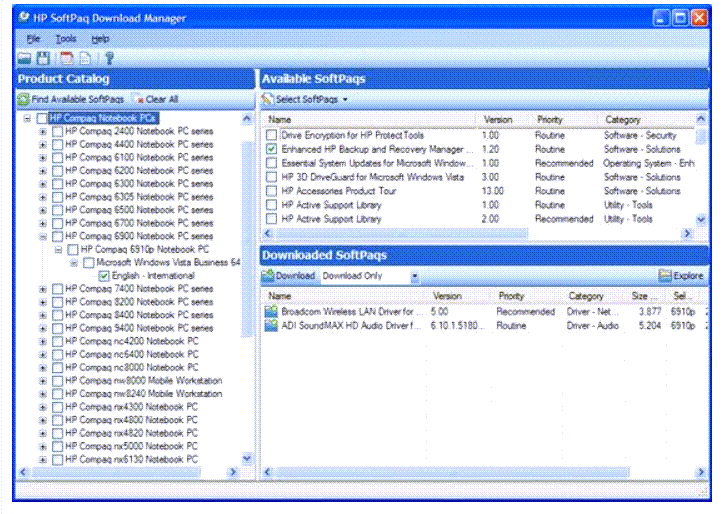 HP Download Manager