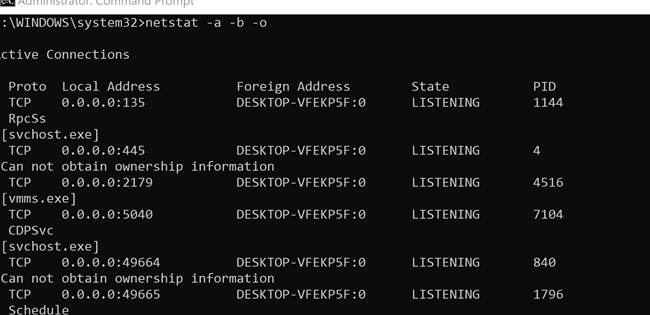 Collecting NetTcpConnection and Process information with PowerShell ...