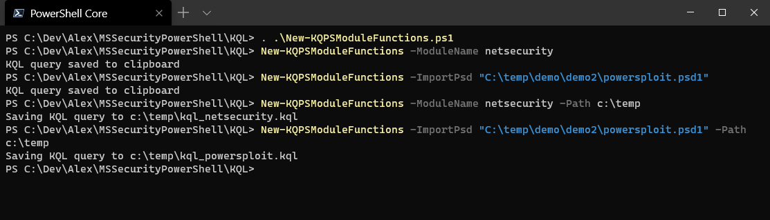 Powershell Query Generating Advanced hunting queries with PowerShell | Anything About IT