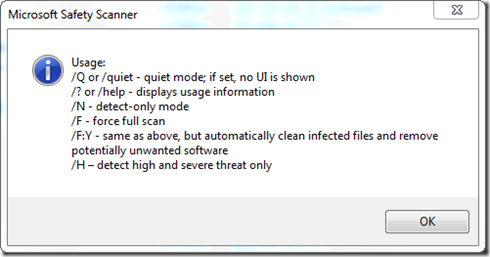 Microsoft online safety scan